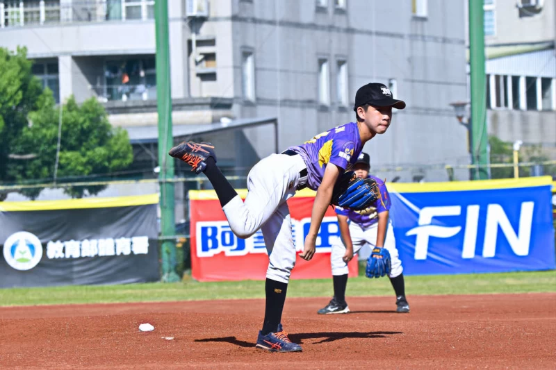 陳品叡投打俱佳,獲選本日最有價值球員。台灣世界少棒聯盟提供