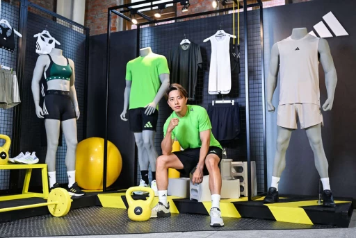 adidas形象大使坤達引領開練,全新hiit有氧訓練裝備動感上市,adidas鍛鍊不斷訓練營即刻開放報名。官方提供