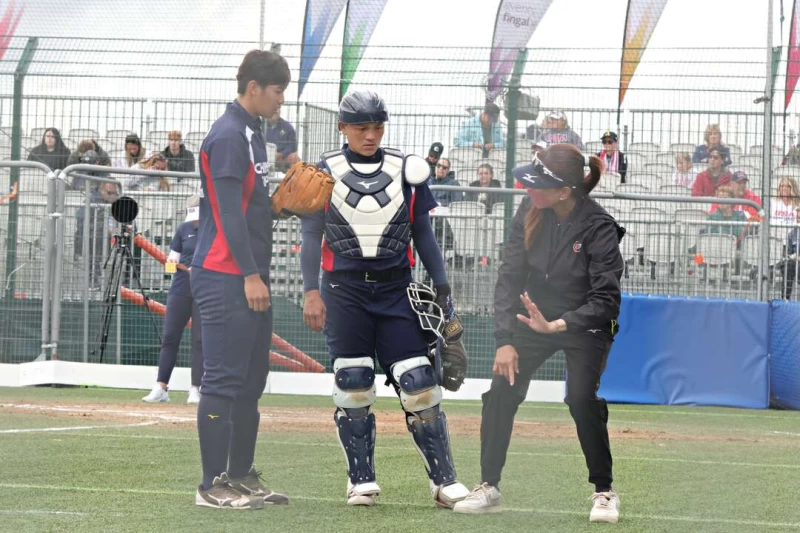 中華隊接下來將對上英國、愛爾蘭。(圖:顏如玉攝)