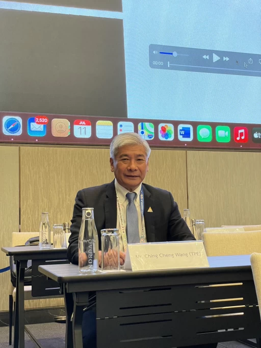 中華田協秘書長王景成獲選亞洲田徑總會獨立理事。（中華民國田徑協會提供）