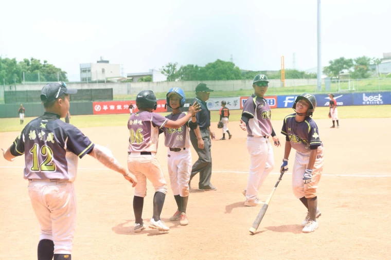 竹風少年連2戰扣倒對手。大會提供