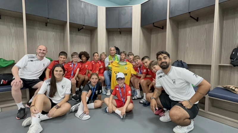 遠從西班牙加泰羅尼亞地區來訪的俱樂部FC Sant Joan Despí。官方提供
