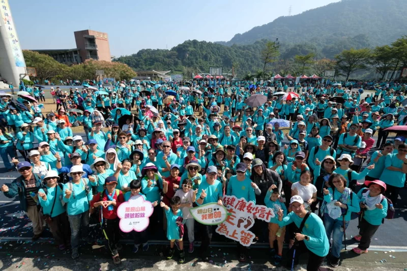 歐都納無痕山林活動每屆都有眾多山友參與，場面熱鬧非凡每年都與山友留下深刻回憶。歐都納提供