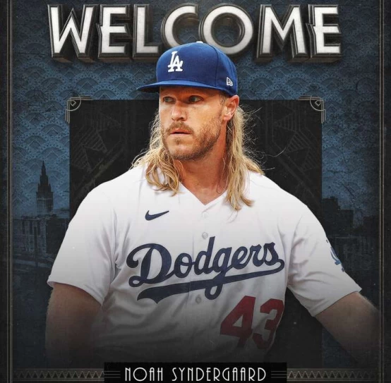 「雷神」辛德加(Noah Syndergaard)來到克里夫蘭守護者。摘自守護者推特