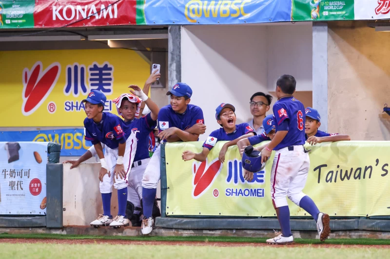 中華隊小組賽3連勝。中華棒協提供