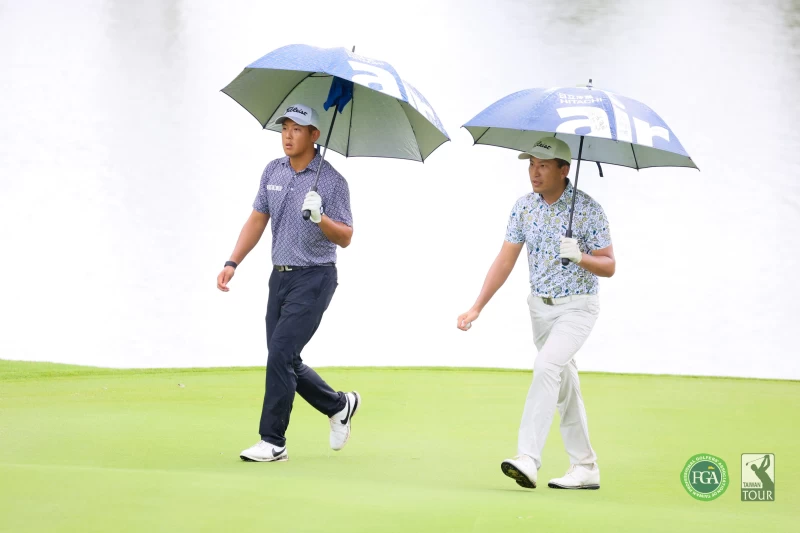 第一回合受颱風外圍環流影響陣雨不斷，天氣相當悶熱。TPGA_林聖凱攝