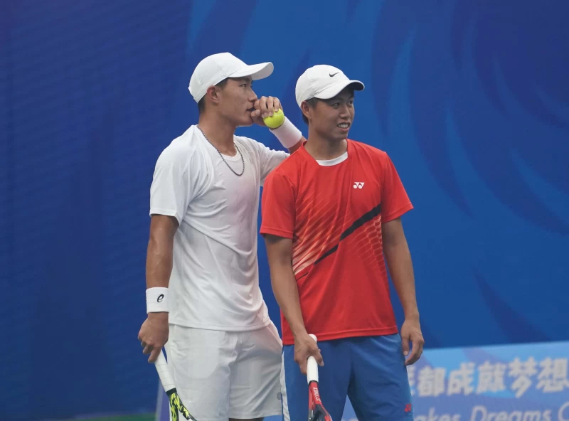 許育修/黃琮豪今年合作12場全勝。大專體總提供
