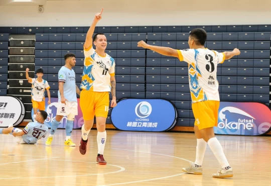 台北海洋雲豹踢平嘉義市天晴。(圖:Go Goal勁球網提供)