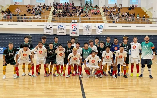 新北OKANE對上桃園立青靖成。（圖：中華五人制足球俱樂部聯盟提供）