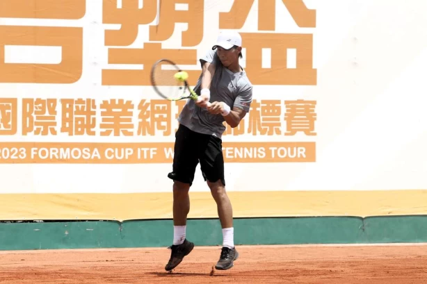 日本選手越智真在單打決賽落敗。姚瑞宸攝