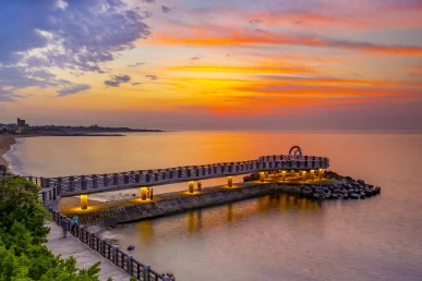 淺水灣 芝蘭海上觀景平台。官方提供
