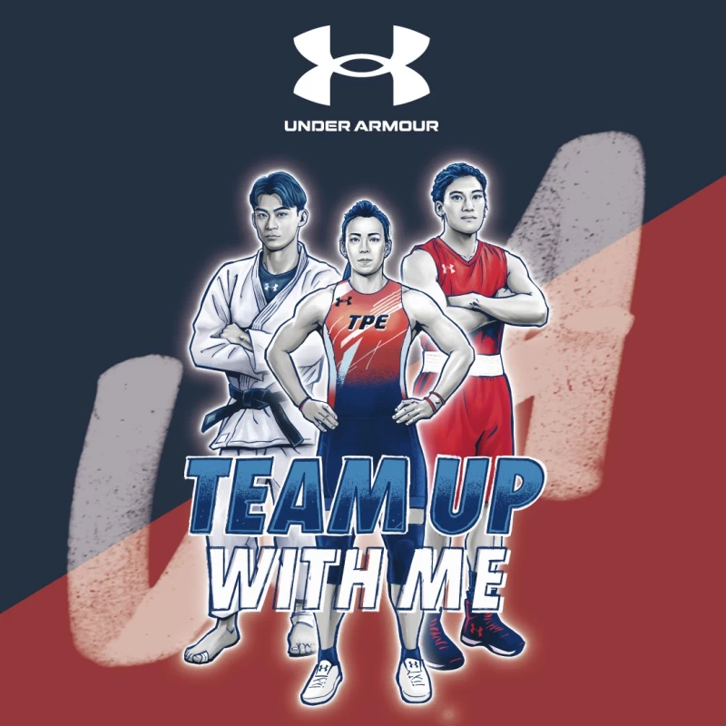 UA 聯袂知名運動插畫藝術家BamBamBam!Team UA應援濾鏡活動全面開跑!官方提供