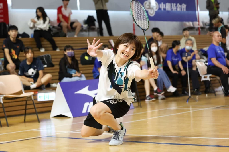 陽明交大陳瑱女單止步8強。大專體總提供