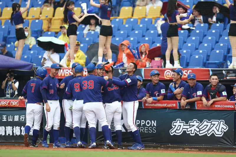 中華隊擒拿墨西哥進帳3連勝。中華棒協提供