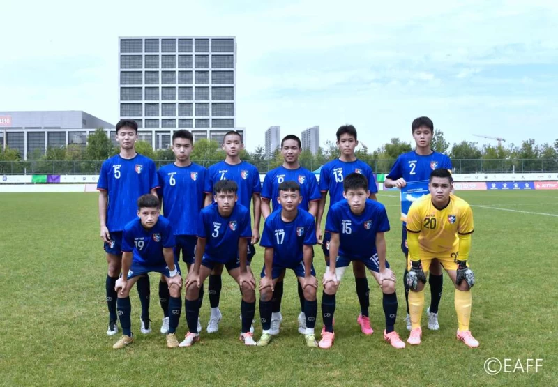 u17對戰日本先發照。足協提供