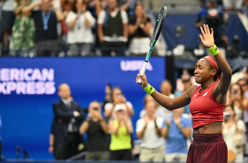美國19歲天才少女高芙(Coco Gauff)打下首座大滿貫冠軍。法新社