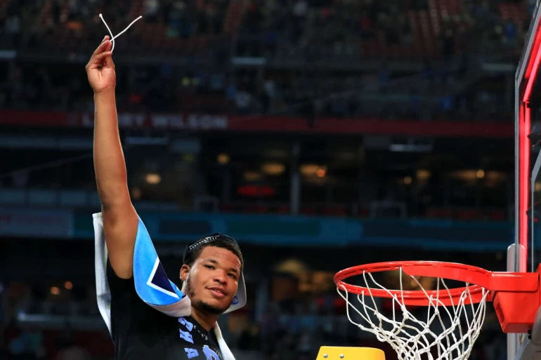 密克斯(Kennedy Meeks)是北卡2016-17奪得NCAA冠軍的先發球員。法新社