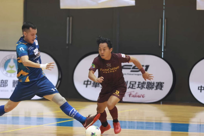 天晴國腳謝金成場上表現非常奔放。FS1提供