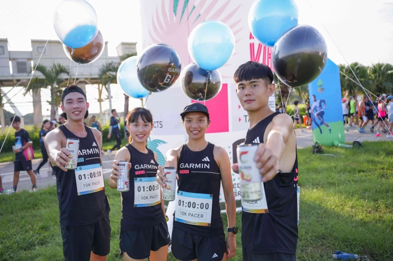 Garmin run攜手零糖低卡美國健康能量飲料celsius,幫助跑者精神更專注及提升運動表現。大會提供