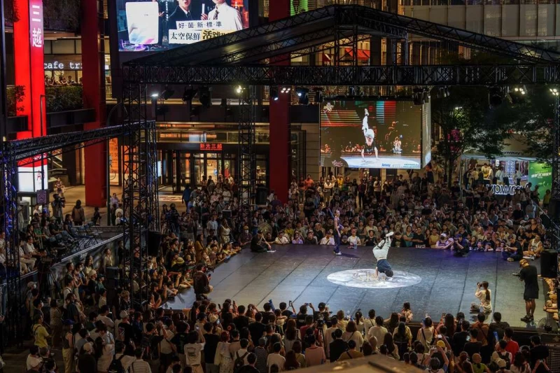 2023 taipei bboy city安麗盃世界霹靂舞大賽,吸近萬人觀戰。官方提供