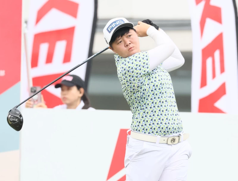 石澄璇以兩回合總桿低於標準桿6桿的138桿並列領先。TLPGA提供/葉勇宏攝影