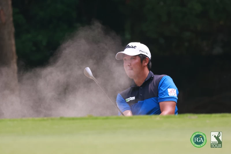 第一回合台灣選手何祐誠打出67桿 5成績。TPGA/鍾豐榮攝影