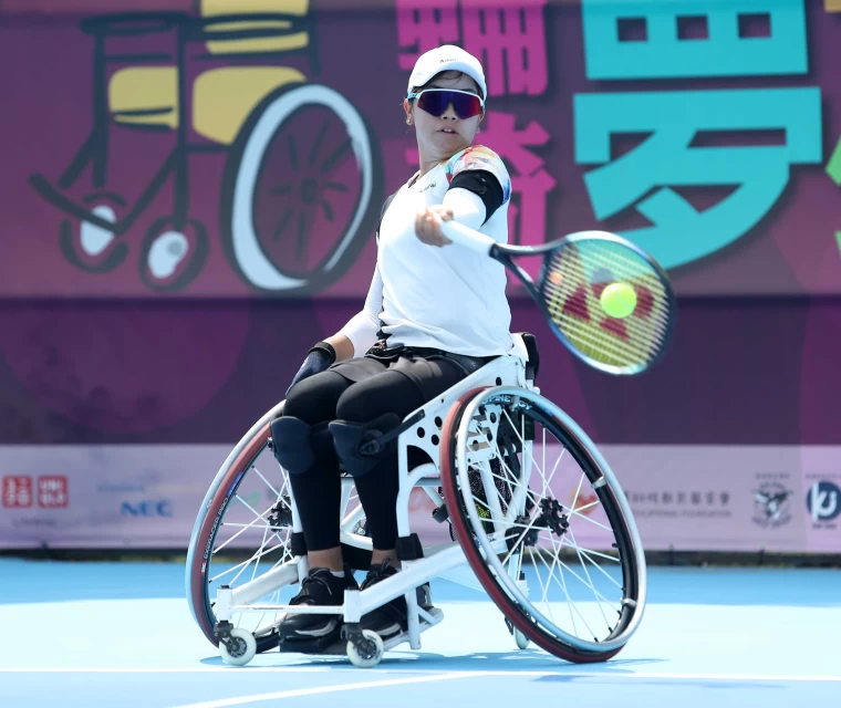 女單main組頭號種子船水梓緒里搭上四強列車。大會提供