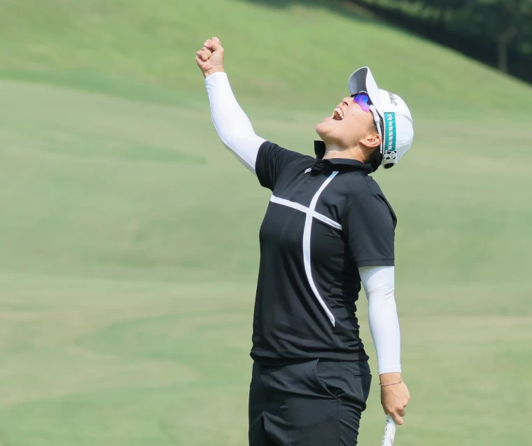 陳子涵三回合總桿211桿 5並列第二。TLPGA提供/葉勇宏攝影
