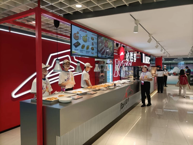 餐廳還引進肯德糧。詹健全攝