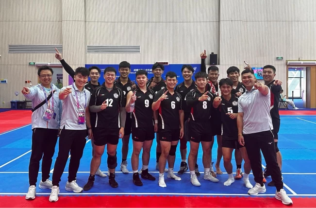中華男子卡巴迪亞運初登場拿下首勝。(圖:Taiwan Kabaddi粉專提供)