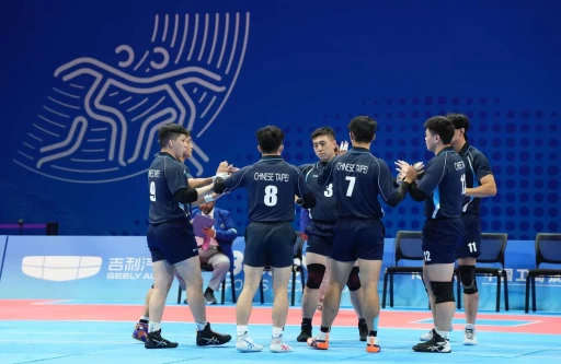 中華男子卡巴迪闖進4強。(圖:中華奧會提供)