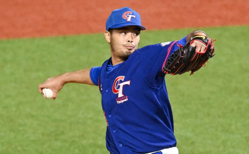 陳柏毓中繼3局無失分結束本屆亞運任務。中華奧會提供