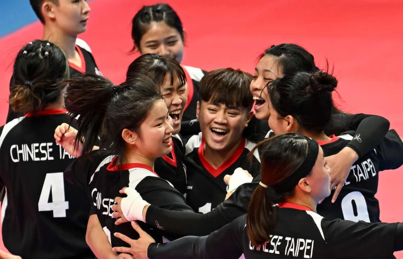 中華女子卡巴迪闖進金牌戰寫下隊史新頁。(圖:中華奧會提供)