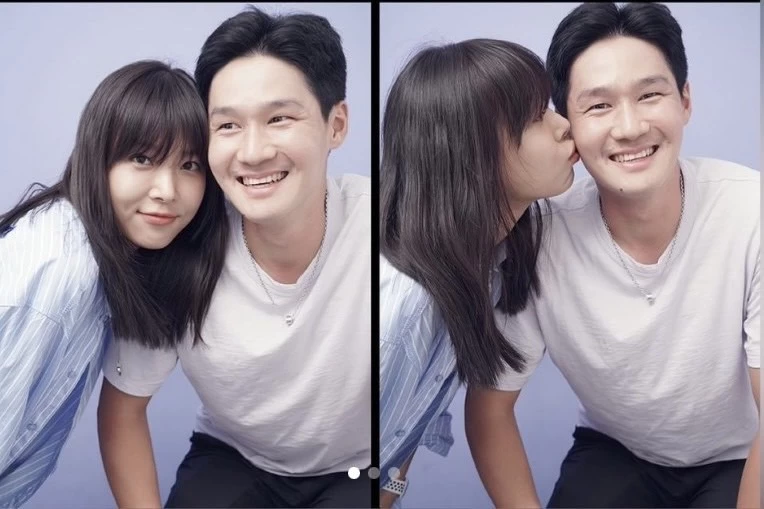 權純雨和前女友宥斌。(翻攝自IG/zitmag)
