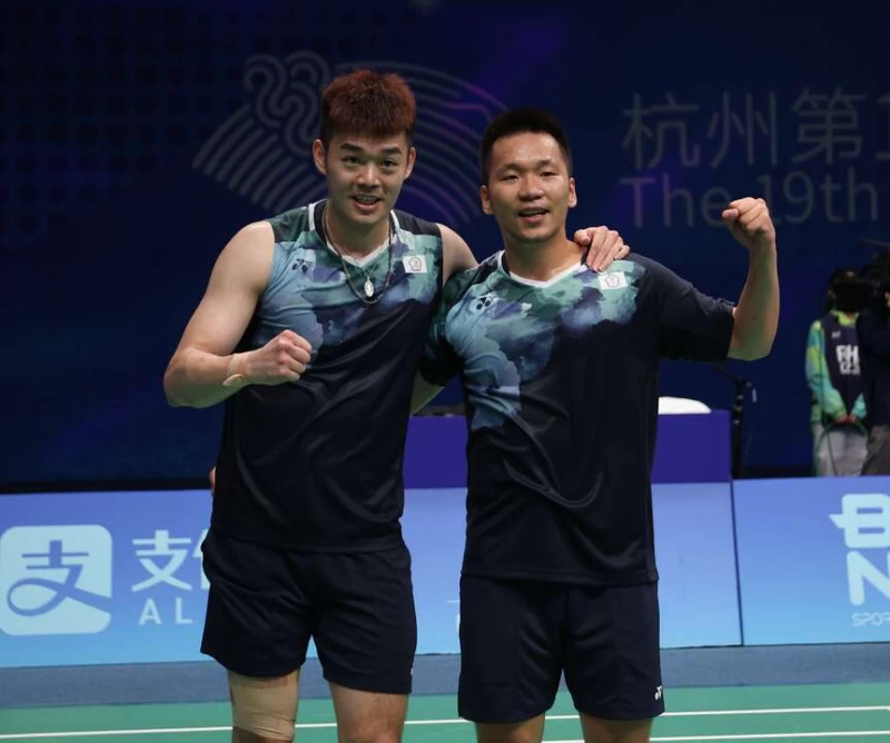 王齊麟/李洋北極賽27分鐘過關晉16強。資料照片