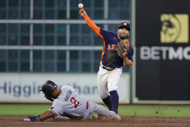 休士頓太空人再度打進美聯冠軍賽將是「阿土伯」奧圖維(Jose Altuve)生涯第97場季後賽。法新社