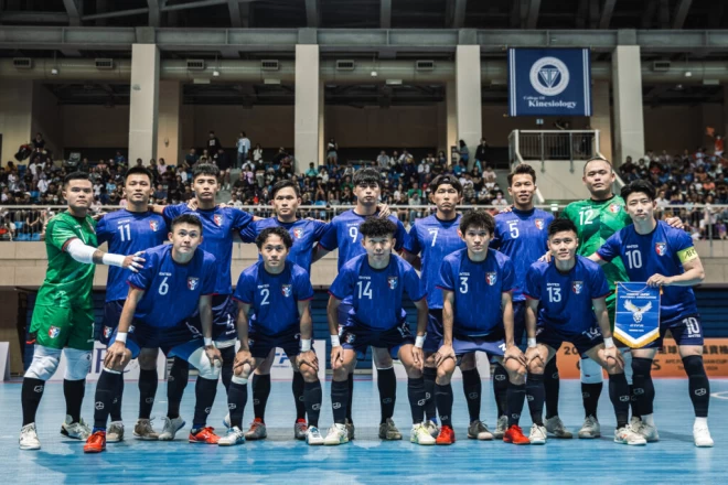 中華五人制代表隊要在FS1國際交流日對外援聯隊。（圖:彭善豪攝）