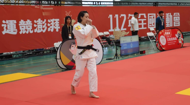 亞運金牌連珍羚代表新北市出賽112全運。王筑攝
