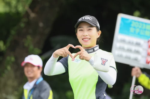 侯羽薔三回合總桿211桿 -5暫居第二。TLPGA提供/葉勇宏攝