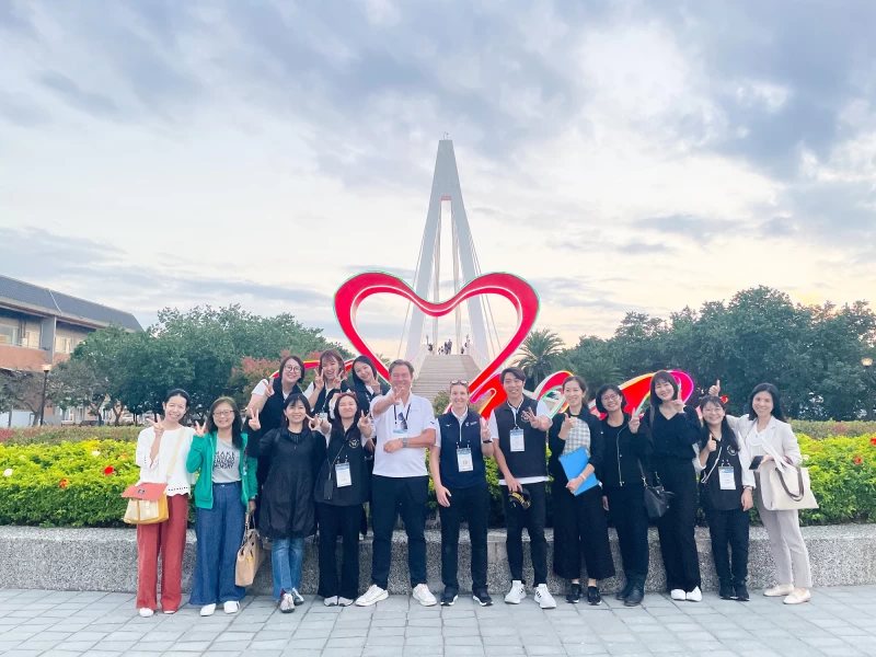 2025雙北世壯運執委會文化處與IMGA共同會勘賽會閉幕場地新北市漁人碼頭。官方提供