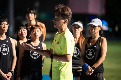AR總教練鄭子健,強調讓每位跑者突破個人最佳。官方提供