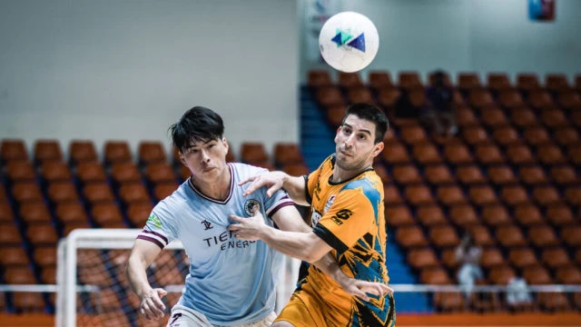 FS1嘉義天晴vs台北海洋雲豹（彭善豪攝）