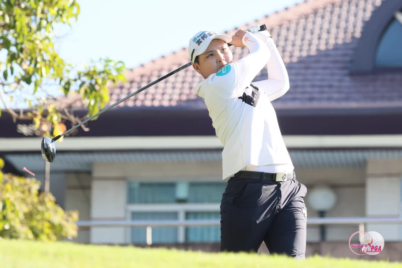 陳宇茹第二回合66桿以兩回合總桿137桿 7暫並列第三。TLPGA提供/葉勇宏攝