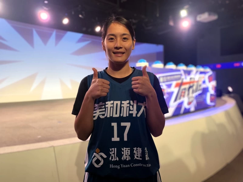 美和科大女籃隊長陳千惠盼能帶領球隊創造歷史（美和科大提供）
