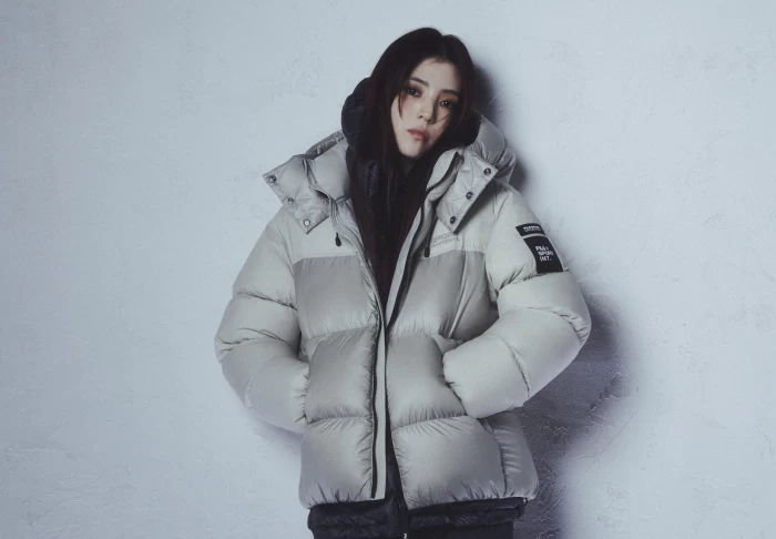 FILA MILANO DOWN精品羽絨外套-時尚灰。官方提供