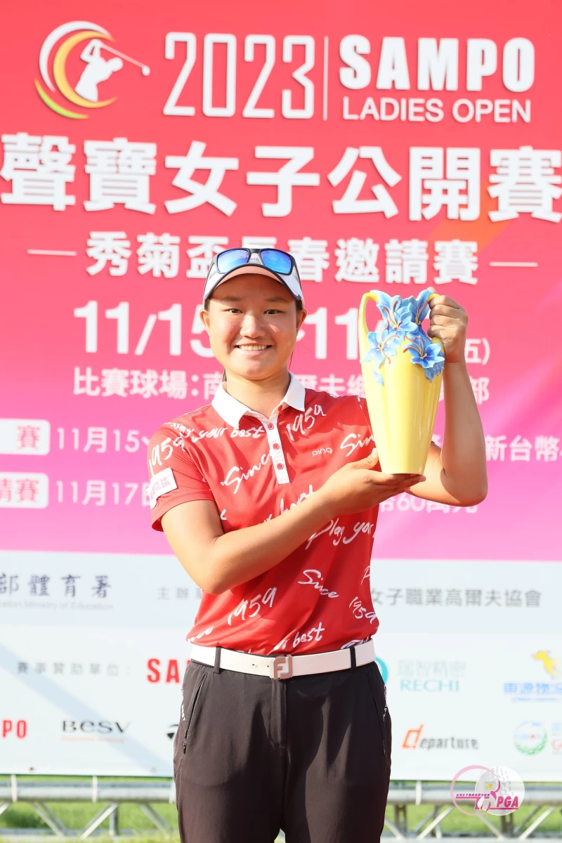 業餘最佳球員吳純葳。TLPGA提供/葉勇宏攝影