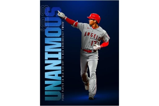 大谷翔平兩度「全票當選」歷史第一人!摘自MLB推特