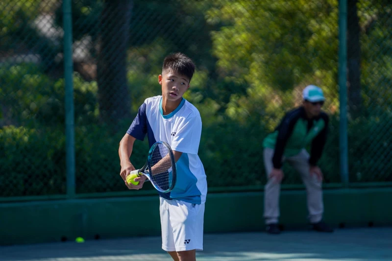 u14男單冠軍毛冠淮。 大會提供