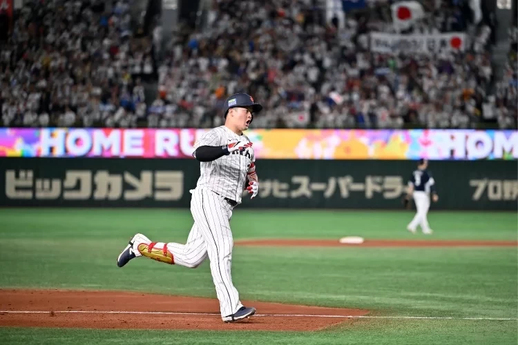 牧秀悟陽春砲。日本武士隊官網