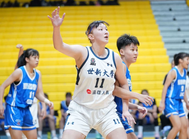 世新大學趙云楓20分。大專體總提供